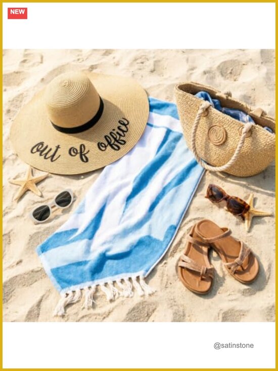 Wide Brim Straw Sun Hat Foldable UPF 50+ Roll up Beach Cap Embroidery main image 5